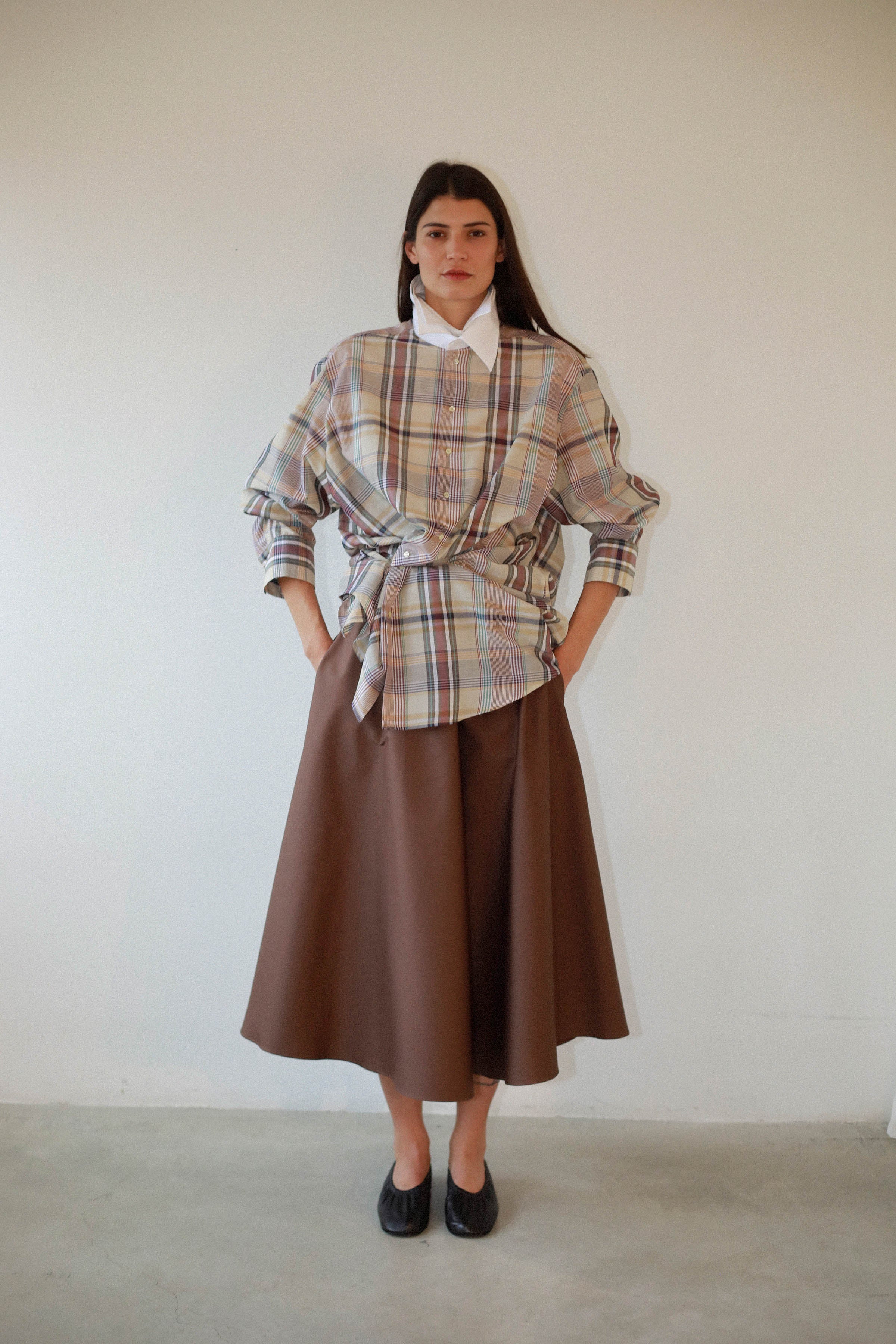 CAMISA OVERSIZE CUADROS
