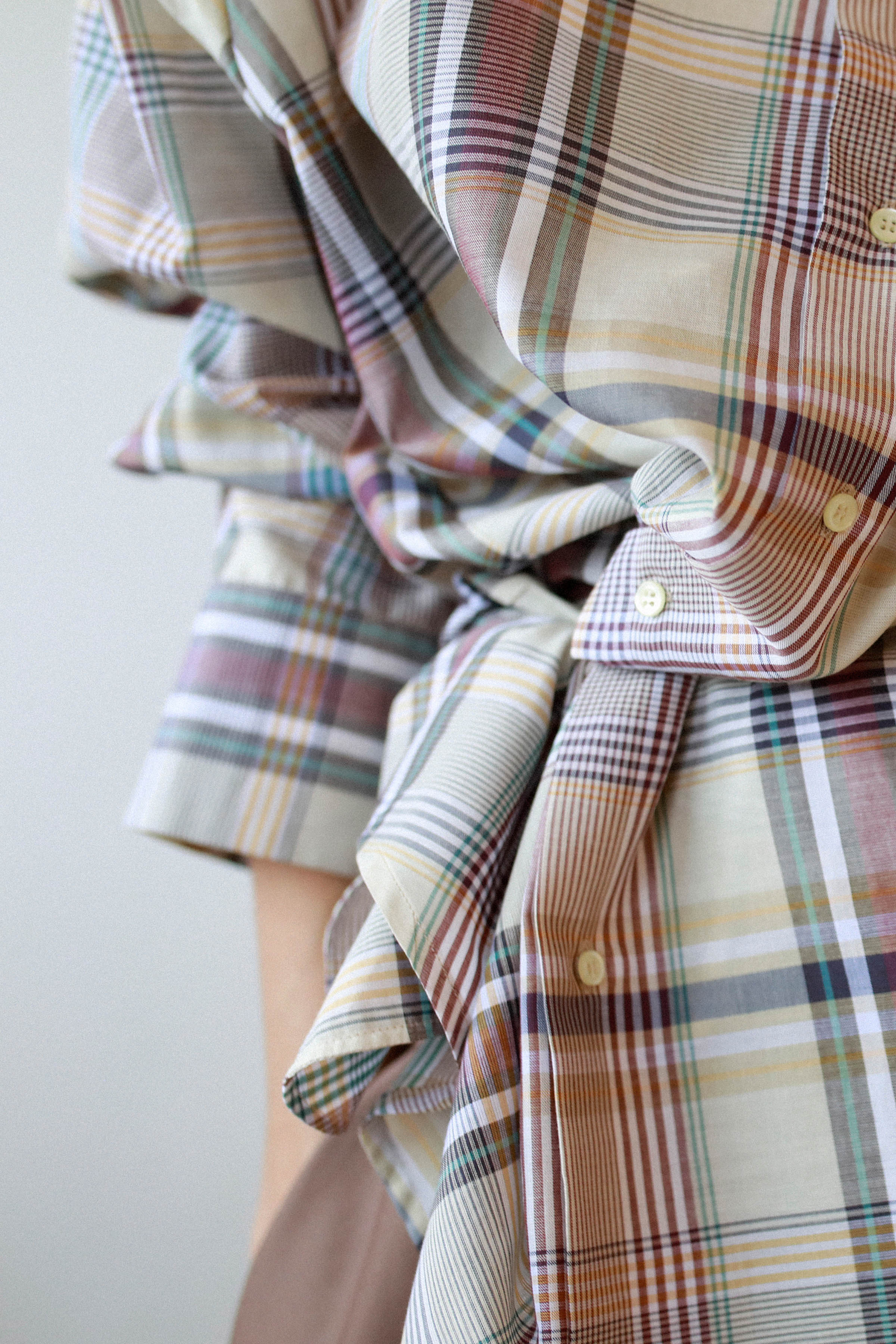 CAMISA OVERSIZE CUADROS