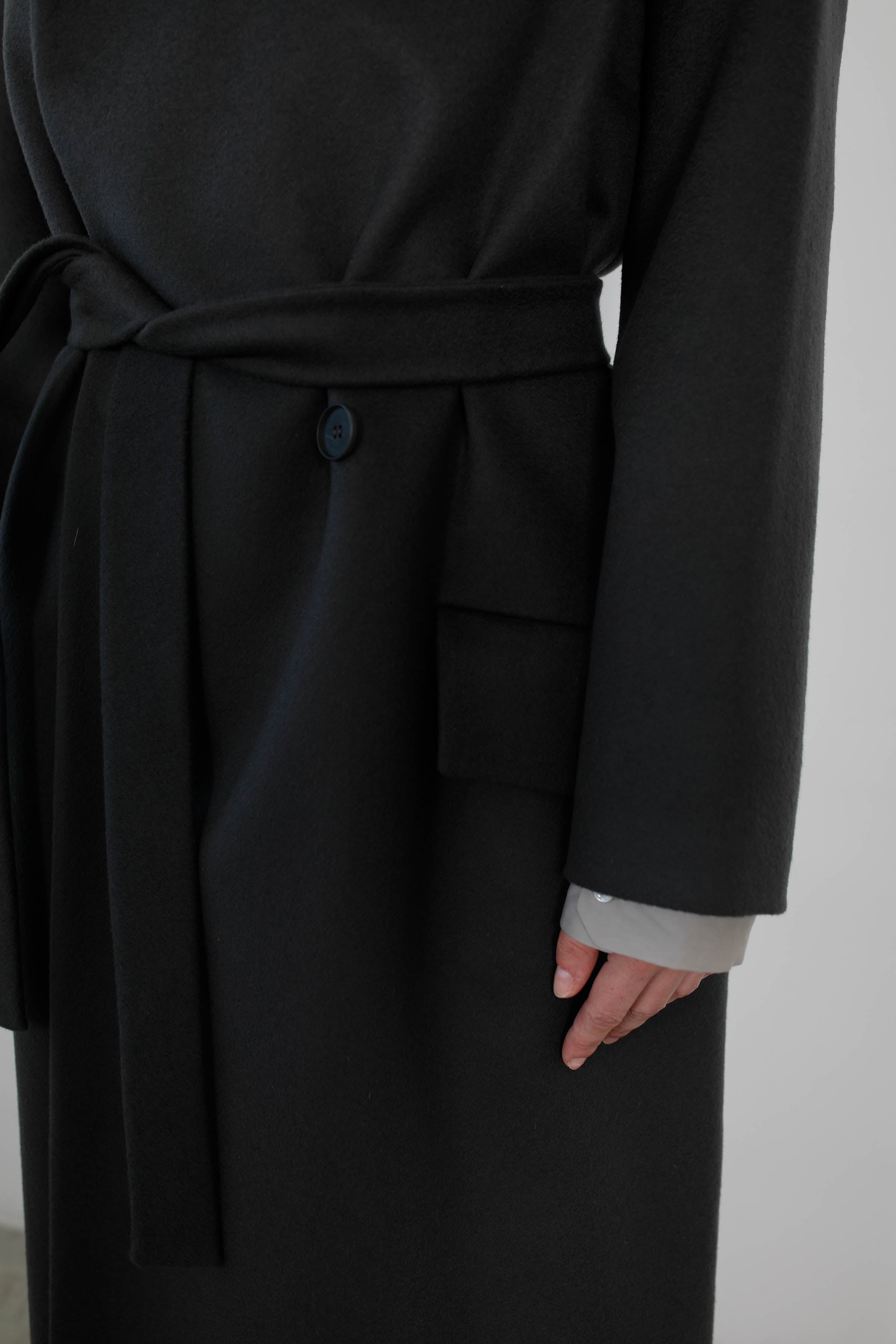 ABRIGO LANA & CASHMERE GRIS