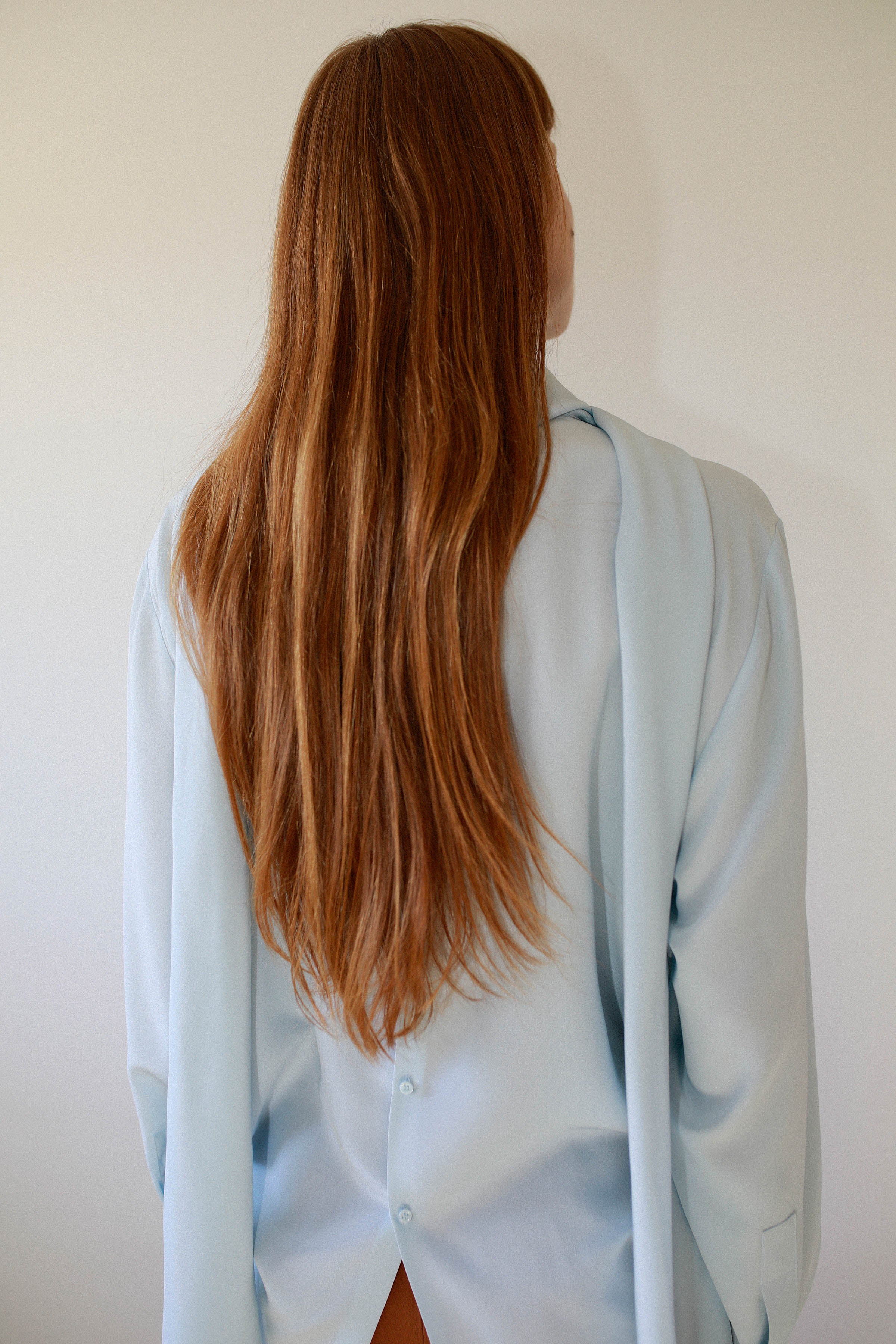 BLOUSE WITH BACK BOW