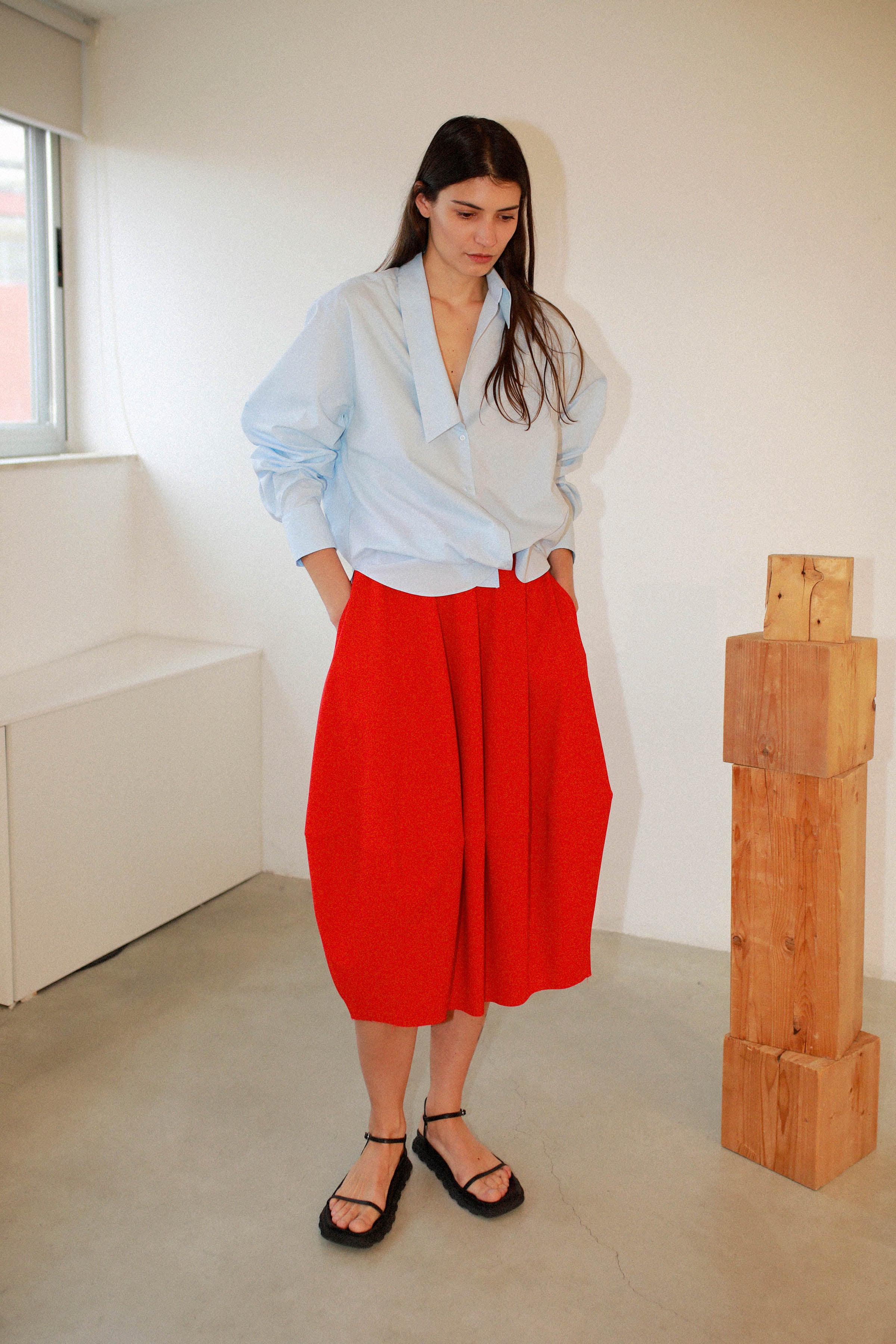 ASYMMETRIC BLOUSE