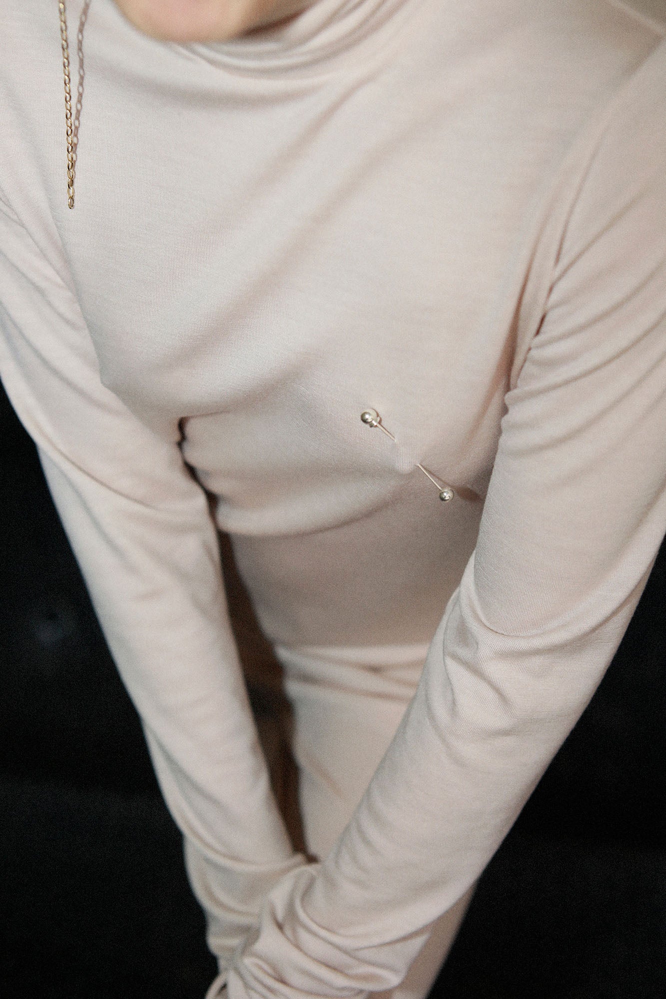 SILVER BALL PIERCING P02LP-MBP