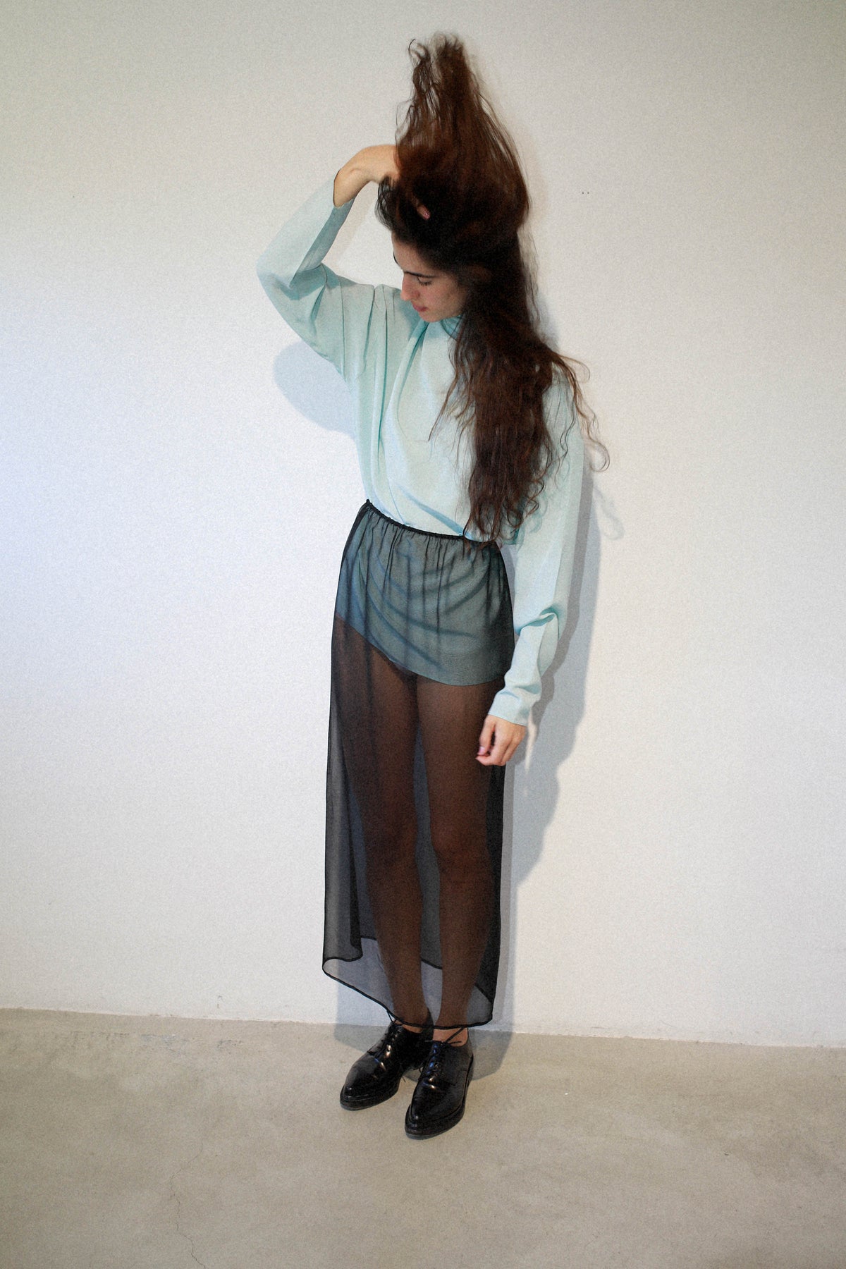 FALDA VOLUMEN GAZAR NEGRO