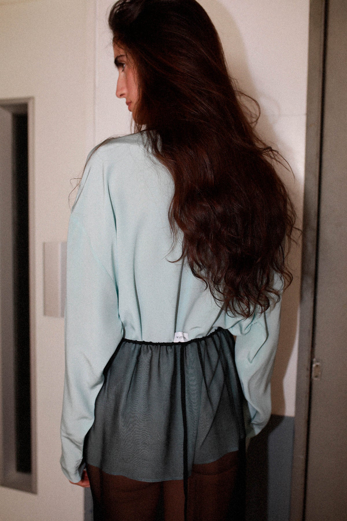 FALDA VOLUMEN GAZAR NEGRO