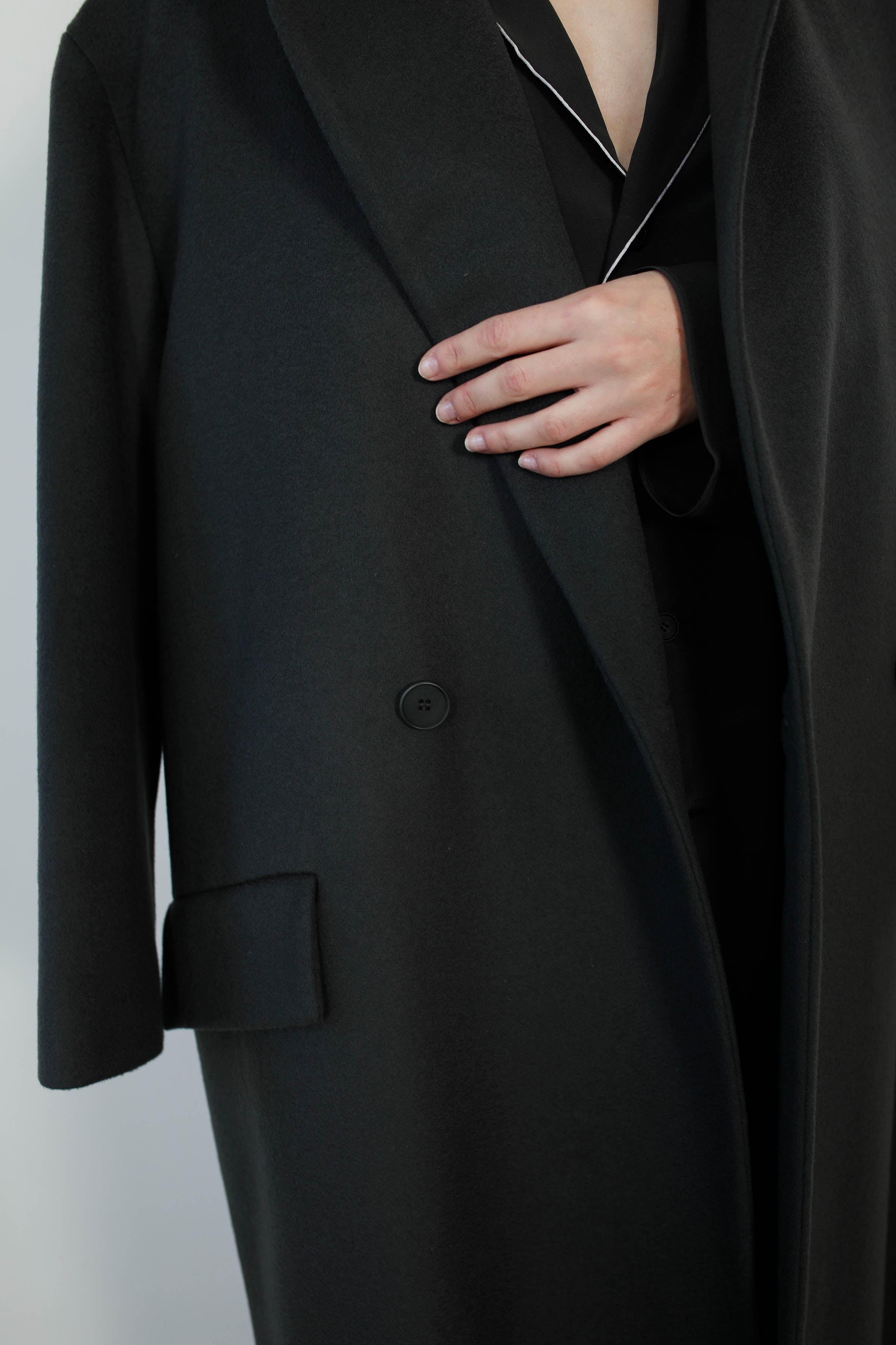 ABRIGO LANA & CASHMERE GRIS