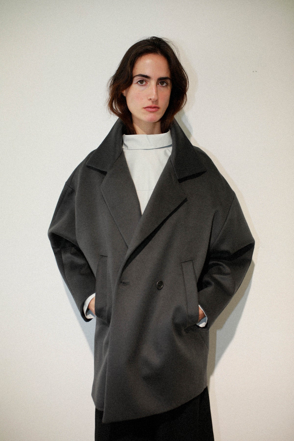 CHAQUETÓN ENVOLVENTE CRUZADO IRELAND