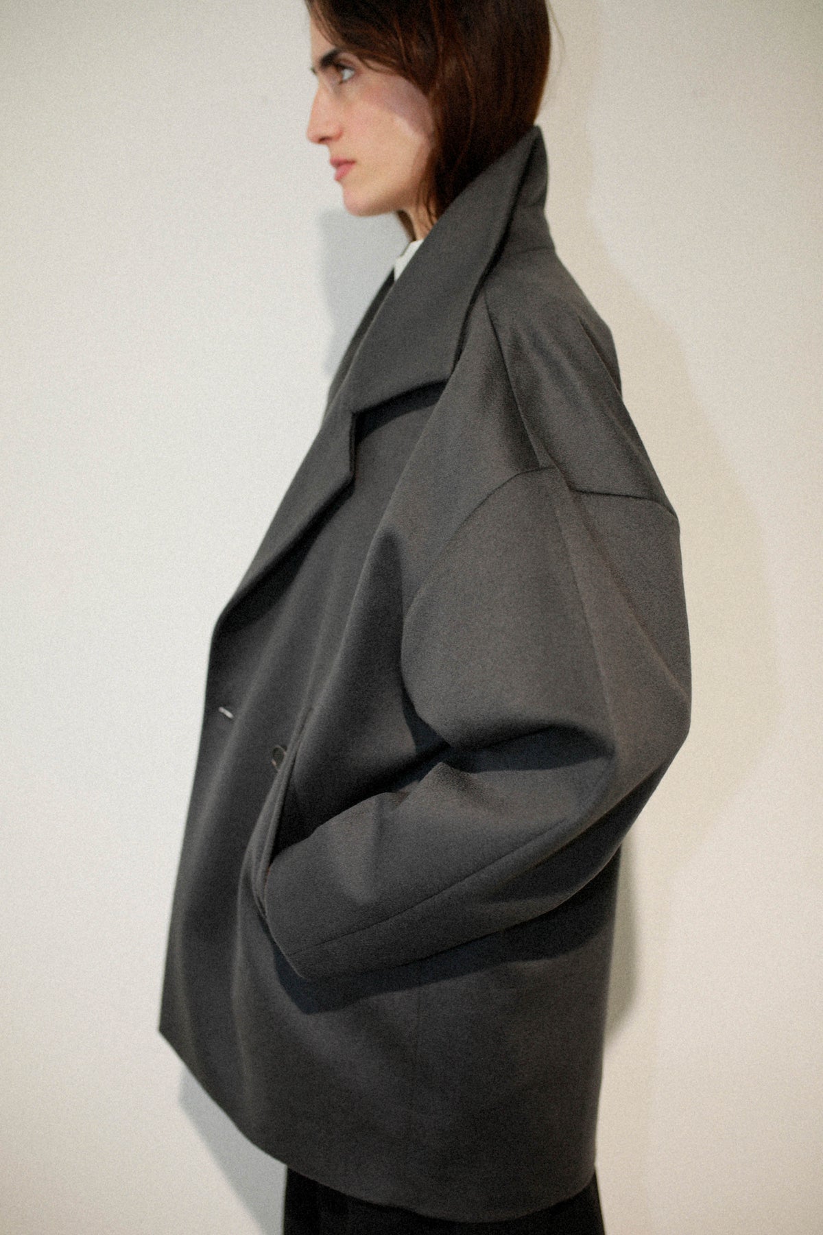CHAQUETÓN ENVOLVENTE CRUZADO IRELAND