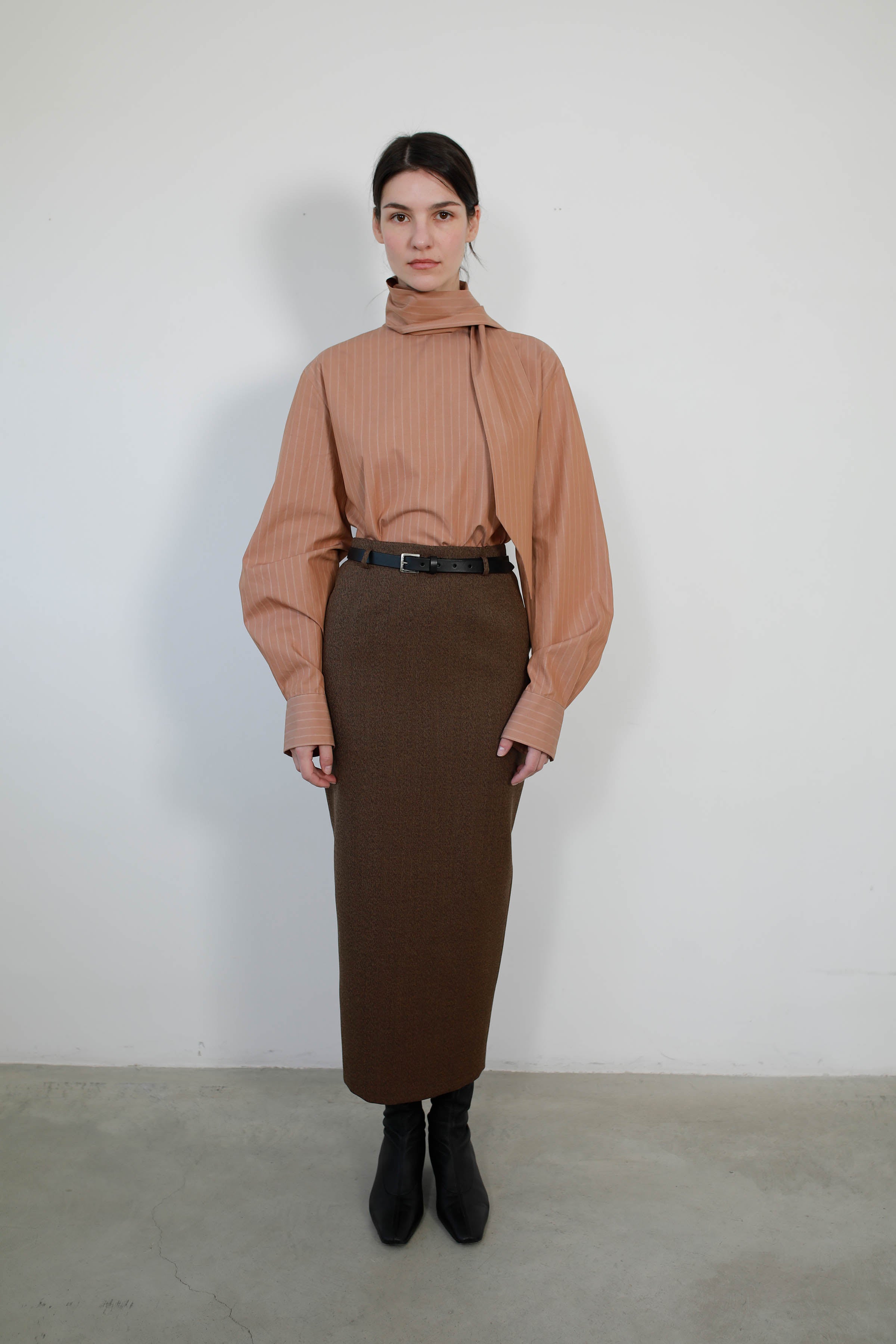 FALDA PINCEL ESPIGA BROWN