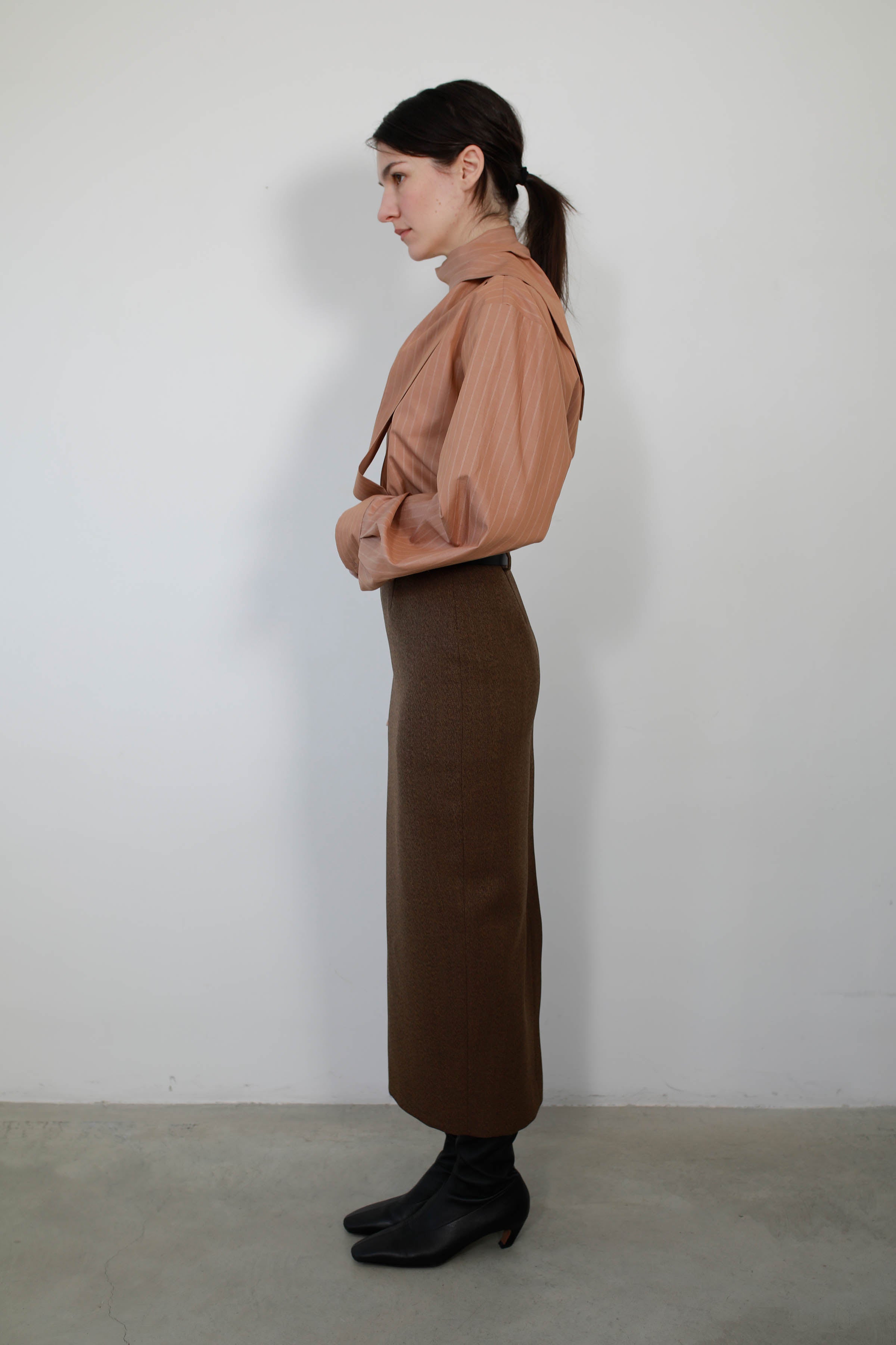 FALDA PINCEL ESPIGA BROWN