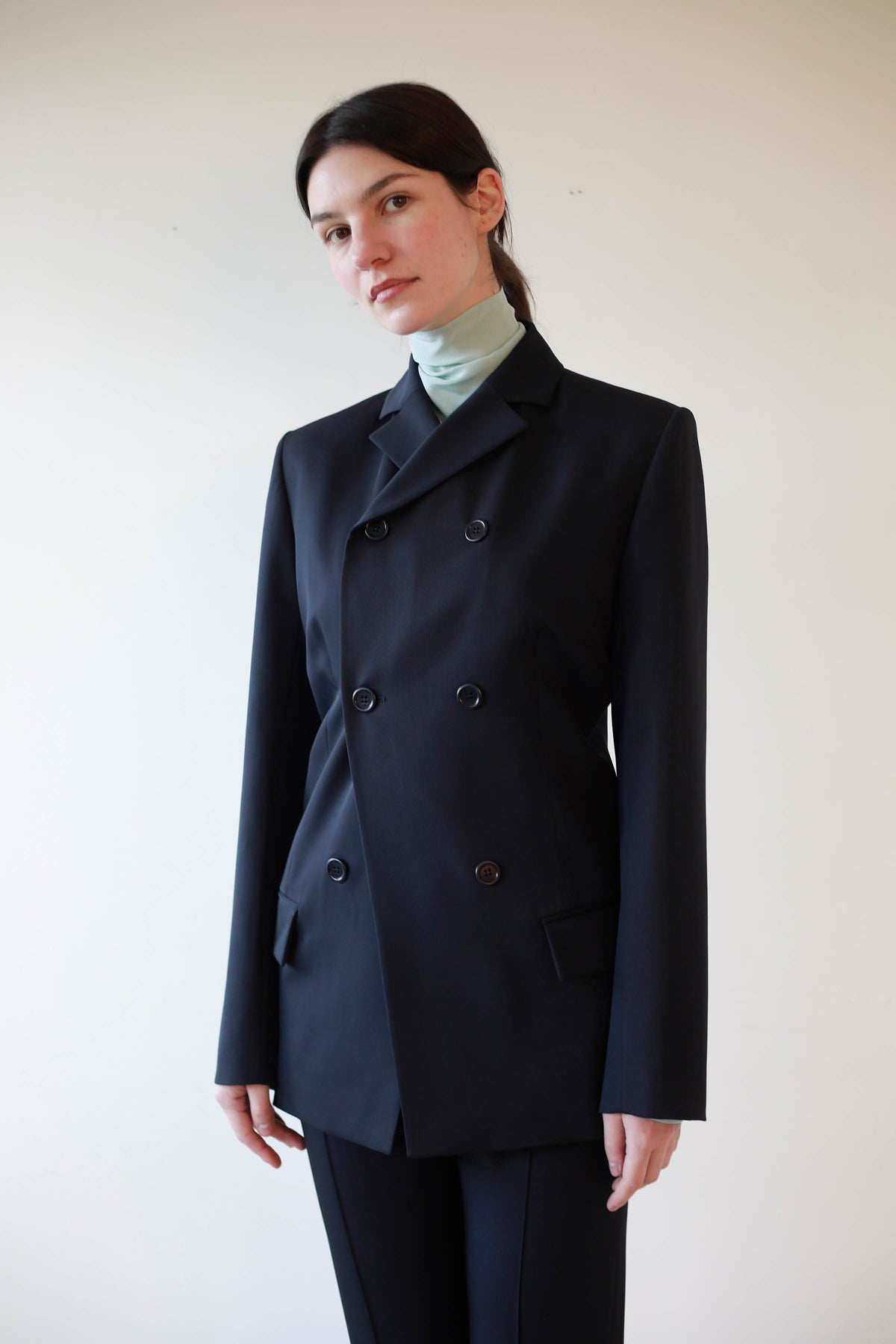 CHAQUETA SASTRE CRUCE ALTO NAVY
