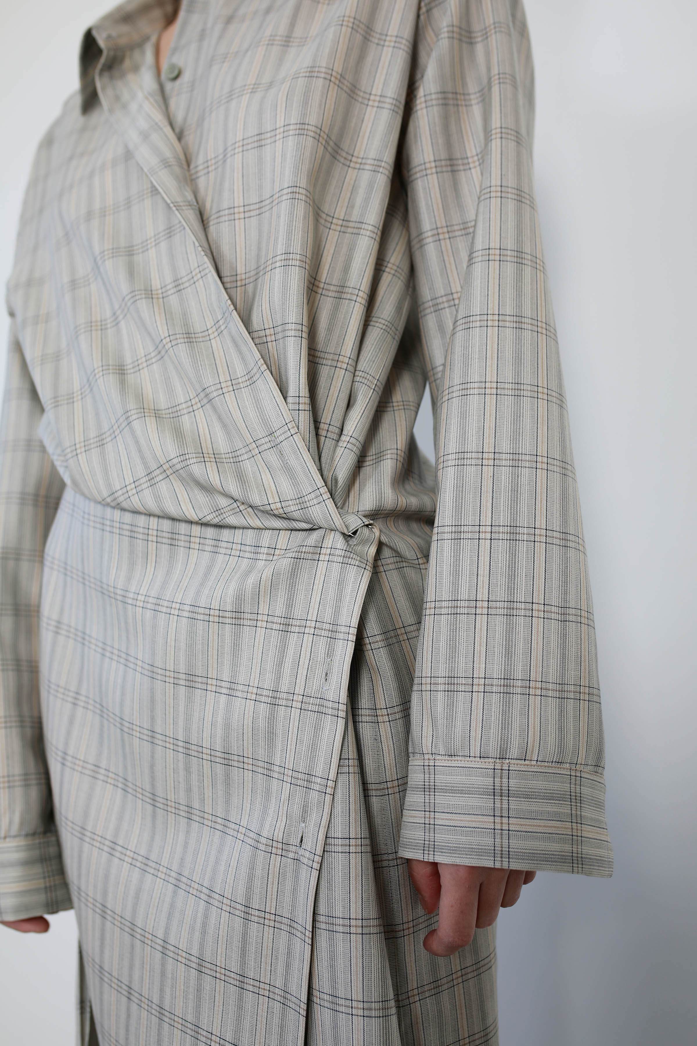 VESTIDO CAMISERO VERSÁTIL CON  MULTIPOSICIÓN