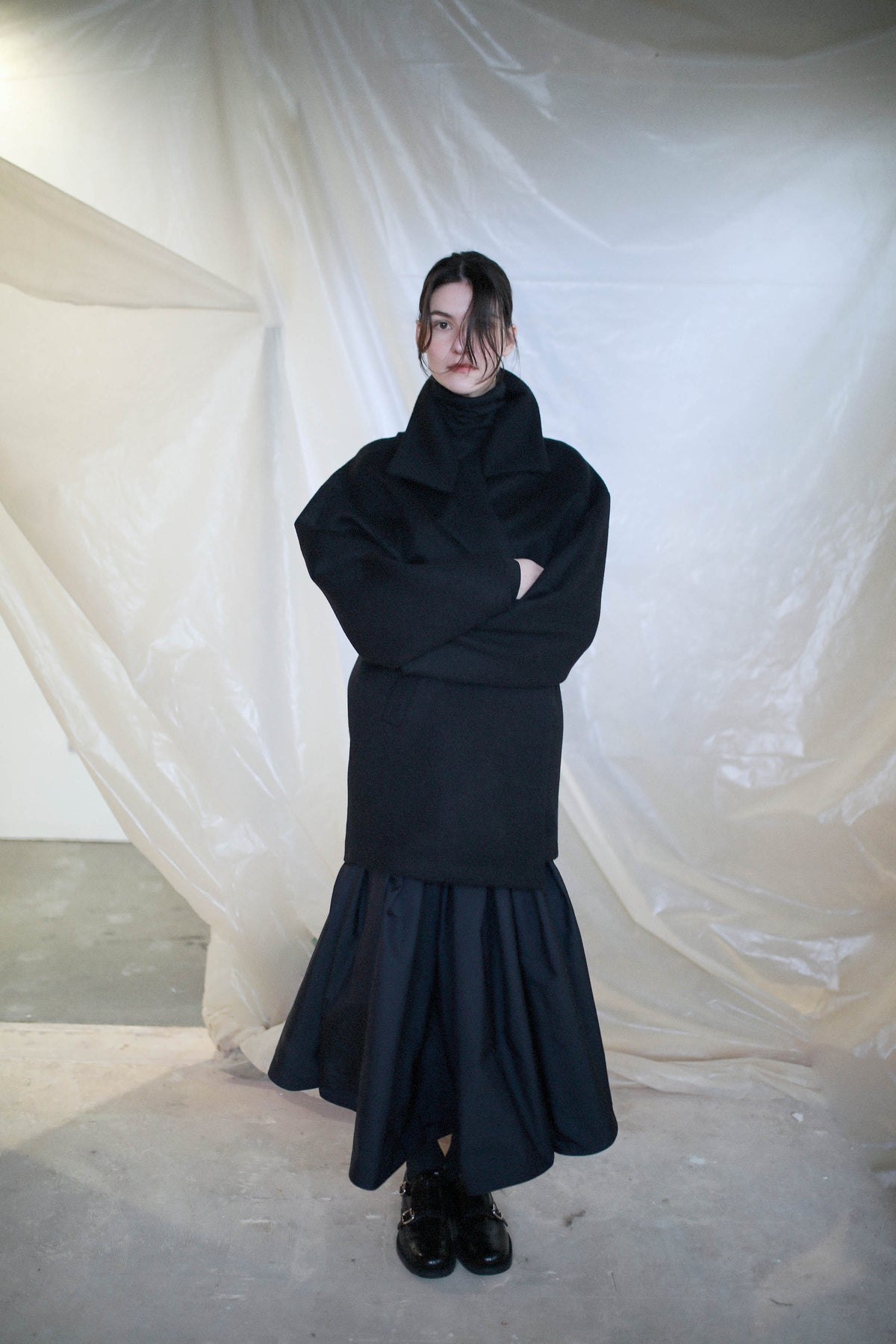 CHAQUETÓN ENVOLVENTE CRUZADO