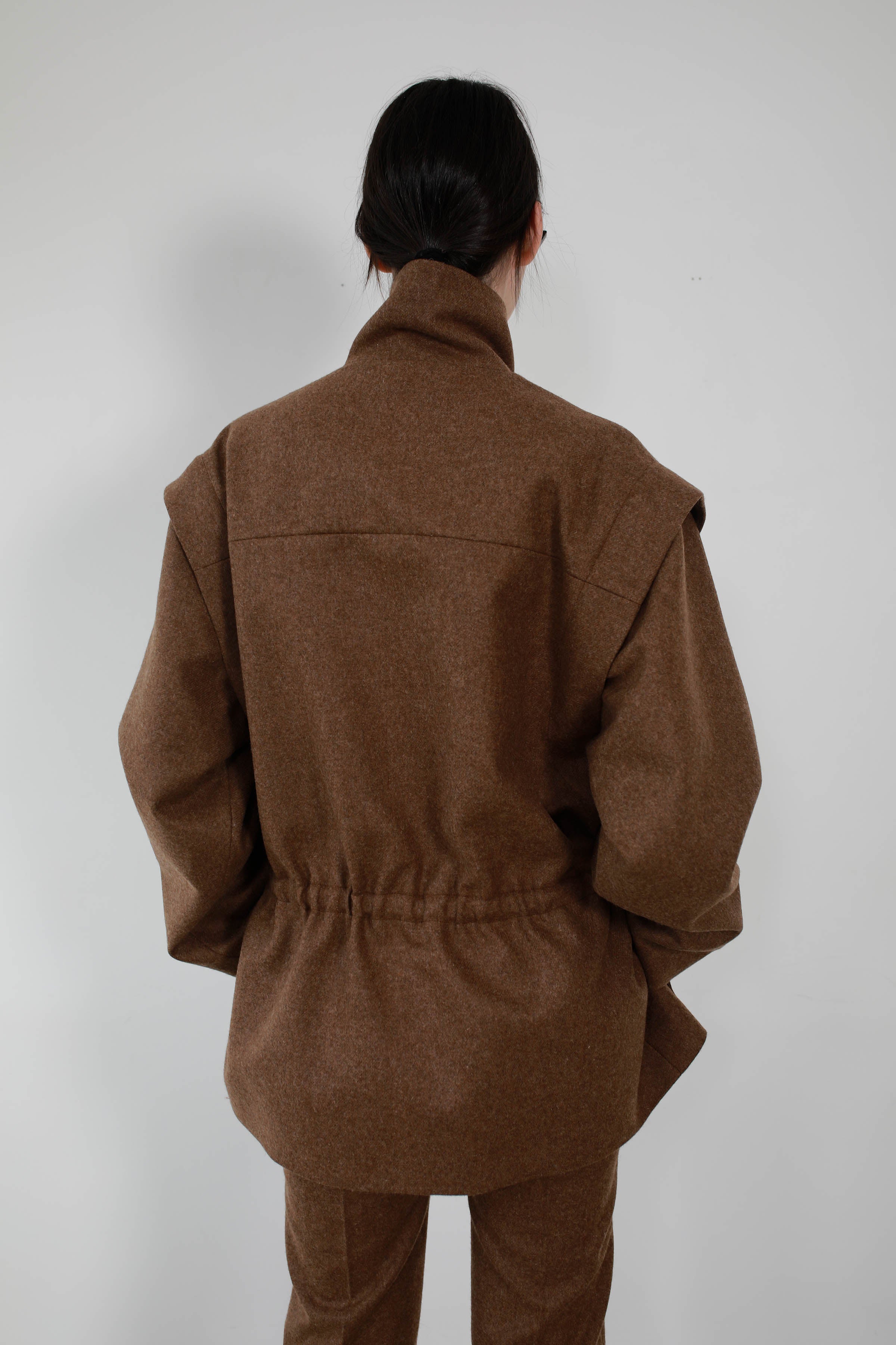 CAZADORA MULTIBOLSILLO EN LANA