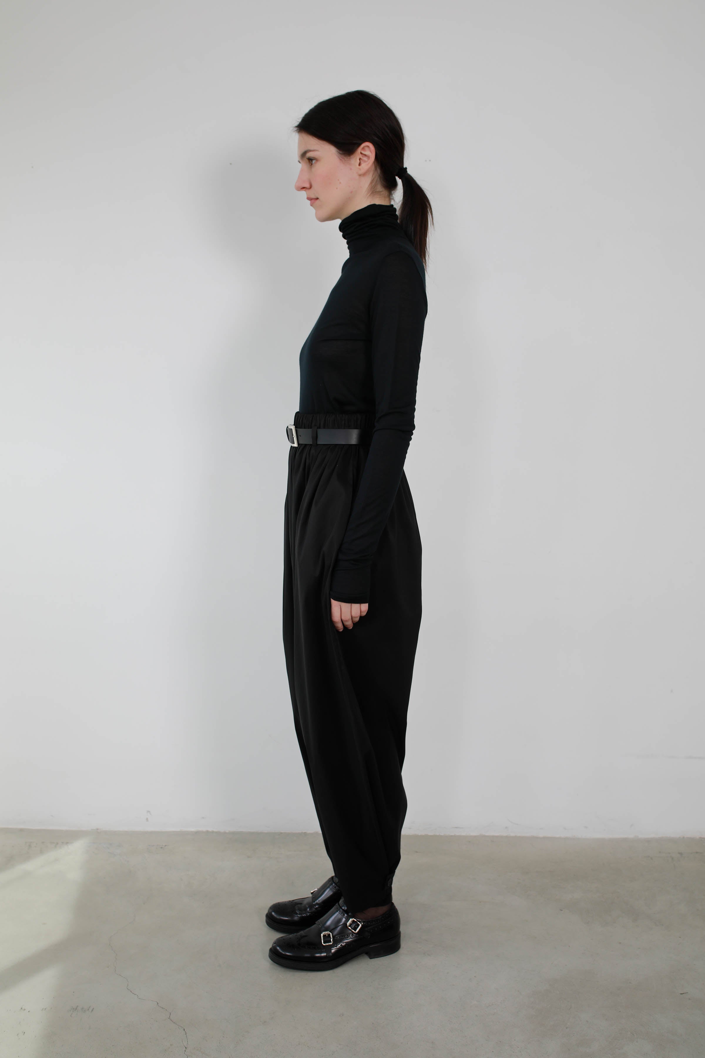 BALLOON PANTS WITH ELASTIC WAIST