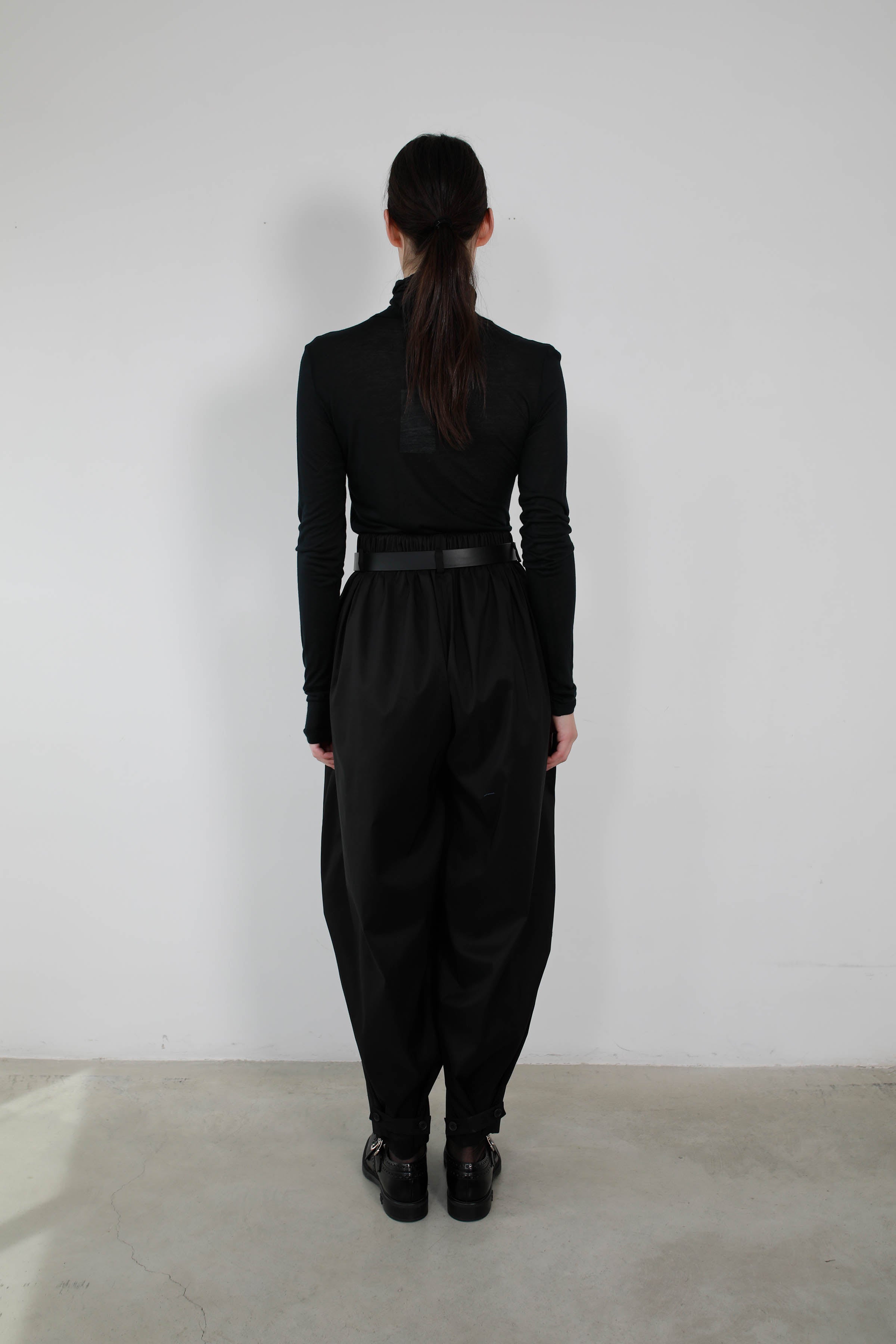 BALLOON PANTS WITH ELASTIC WAIST