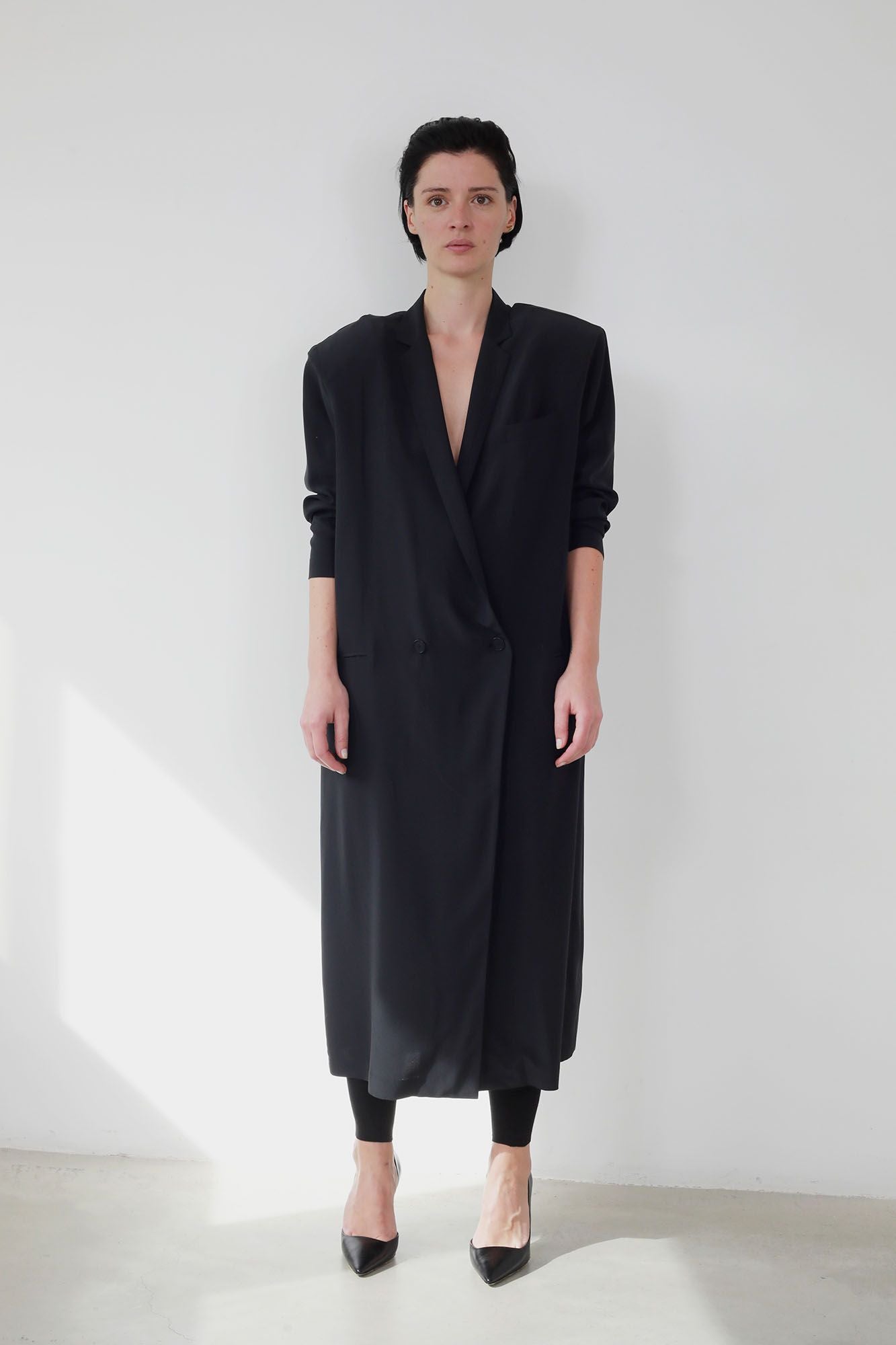 VESTIDO TRENCH NEGRO